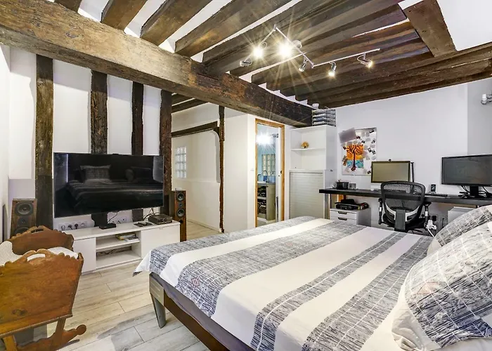 Luxury Loft Center Of דירה פריז